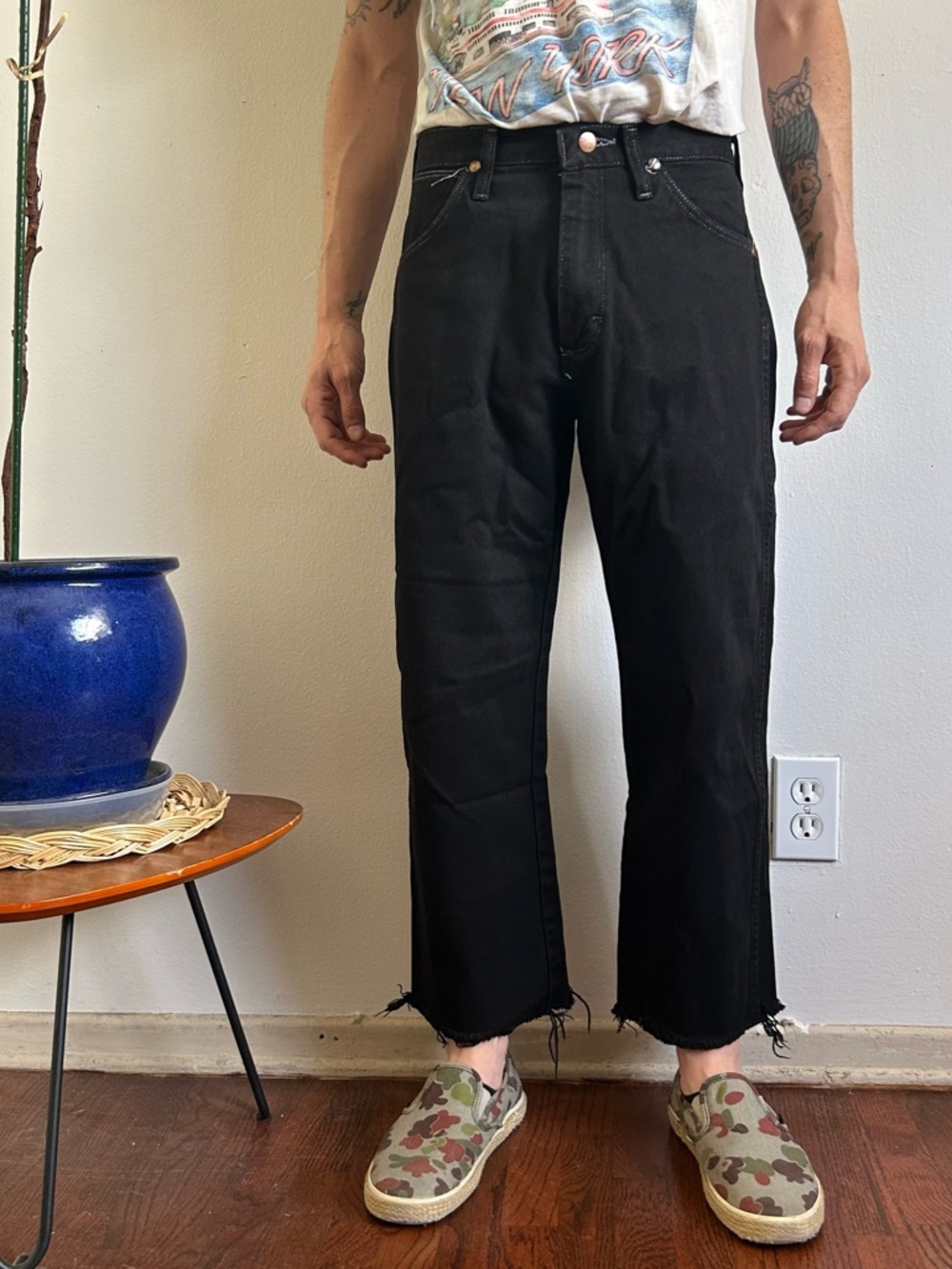 Wrangler Ankle Barrel Jean